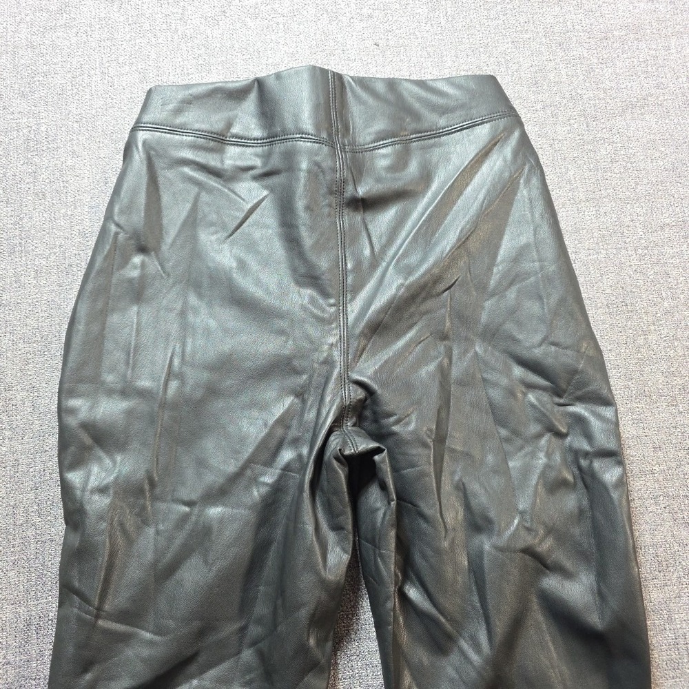 CI SONO Women's Faux Leather Pants Black Size Medium New With Tags PUP22 - Picture 3 of 7